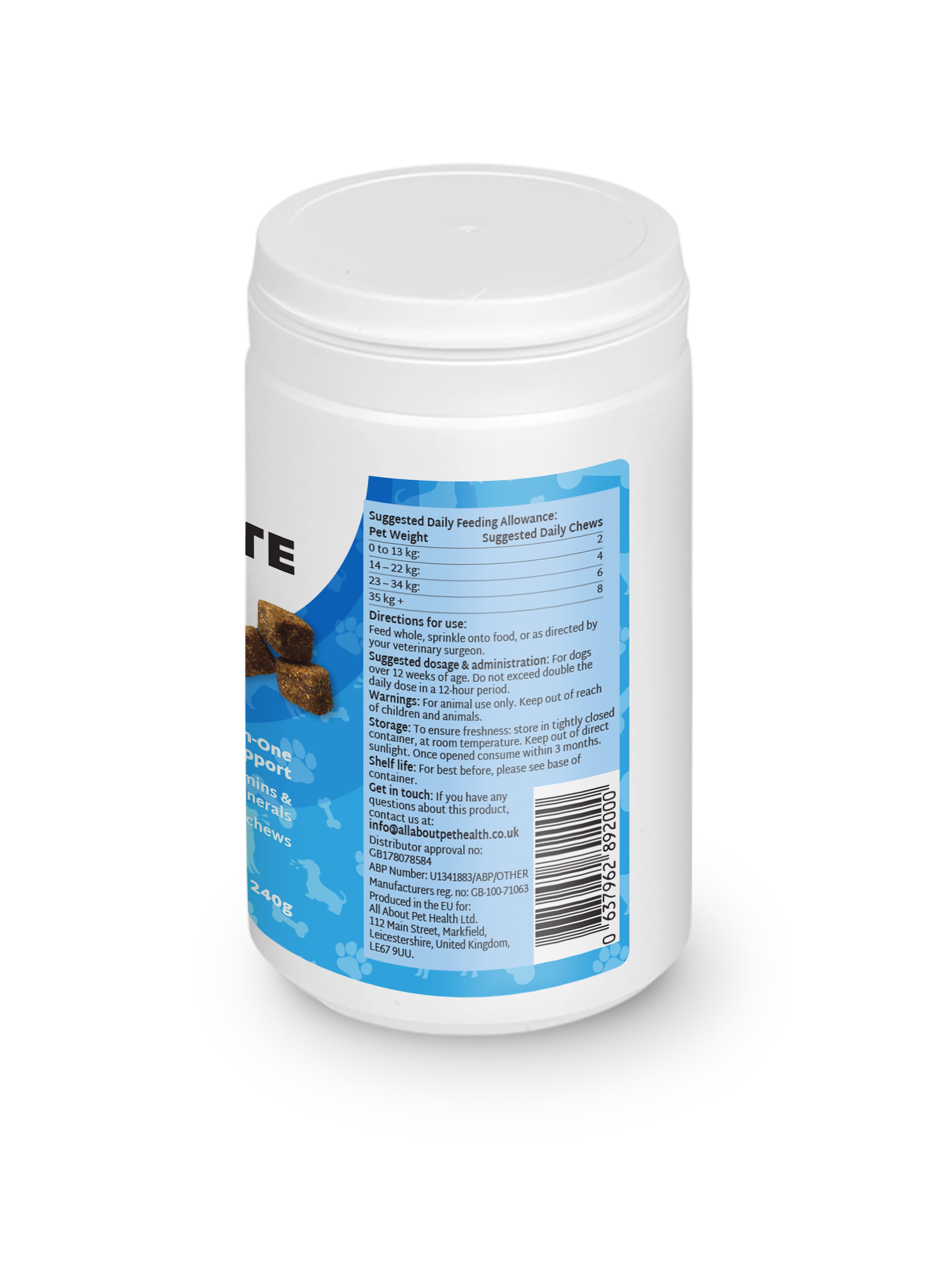 Bark Life Complete Care Soft Chews for Dogs 60pcs