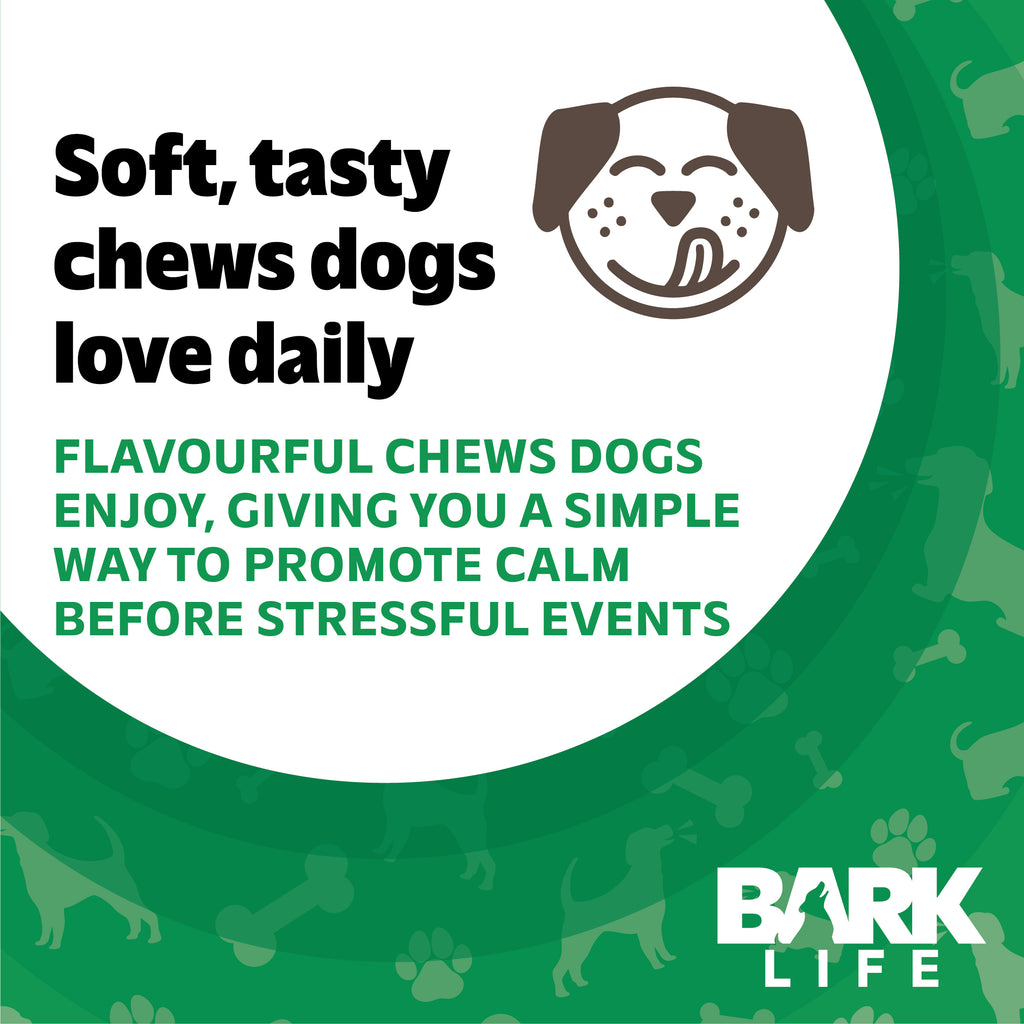 Bark Life Stress Care Soft Chews for Dogs 60pcs